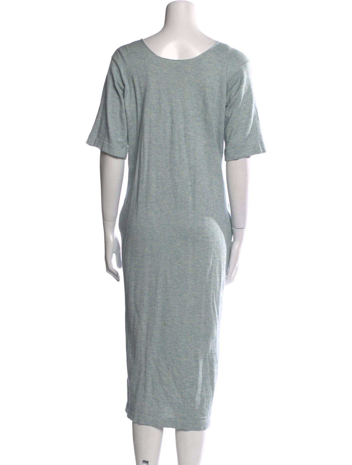 Lauren Manoogian Scoop Neck Midi Length Dress